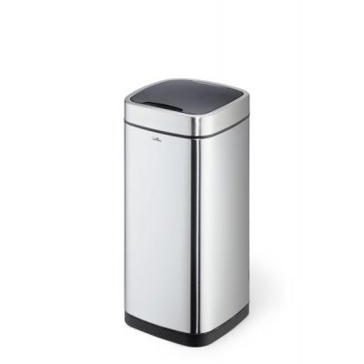 Trash can Durable NO TOUCH 35L, with automatic lid, stainless, 305 x 690 x 305 mm
