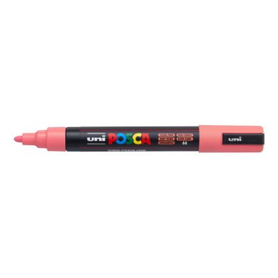 Marker Uni Posca PC5M coral pink,1.8- 2.5mm