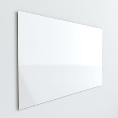 Sky Whiteboard 2120SKY5 1200x900mm, concealed mounts / without frame, white painted edge