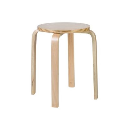 Taburet SIXTY-1 10152/ liimpuit kase spooniga D-41xH45cm/ naturaalne KAUPLUSE NÄIDIS