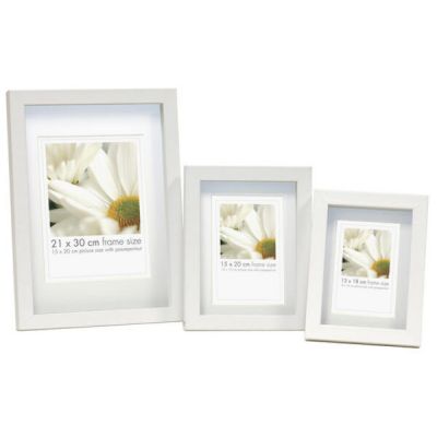 Pildiraam Isabelle Box valge 21x30