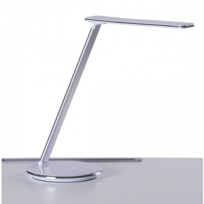 Luminaire SUN-FLEX QLITE, white 103100, H-35cm, integrated LED 5W, 200-800Lux, 2800-5600K, touch screen, QI wireless charger