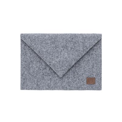 Laptop sleeve SKIVE envelope 13" felt, grey, Nordhale