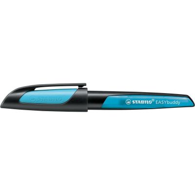 Fountain pen Stabilo EASYbuddy, pen tip M, black-light blue