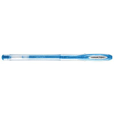 Geelpliiats Uni Signo UM120 Sparkling, 1,0 mm, sinine, glitter