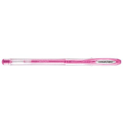 Gel pen Uni Signo UM120 Sparkling, 1.0 mm, pink, glitter