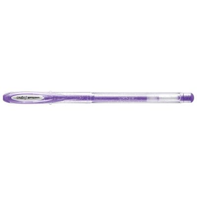 Gel pen Uni Signo UM120 Sparkling, 1.0 mm, purple, glitter