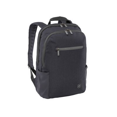 Sülearvuti seljakott Wenger CityFriend 16" Laptop Backpack, tumehall, kolm sektsiooni, 12.9" tahvelarvuti tasku, RFID tasku, 21x29x43cm, 19L