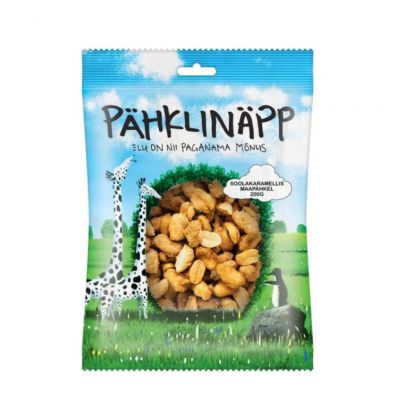 Maapähkel soolakaramellis 200g, Pähklinäpp