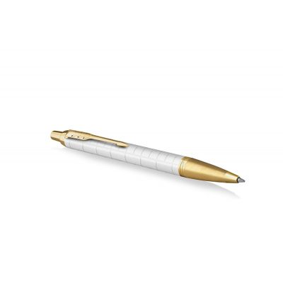Ballpoint pen Parker IM Premium Pearl GT, Medium blue