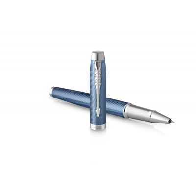 Roller ball Parker IM Premium Blue Gray CT, Fine black