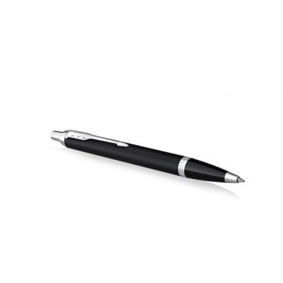 Ballpoint pen Parker IM Essential Matt Black CT, Medium blue