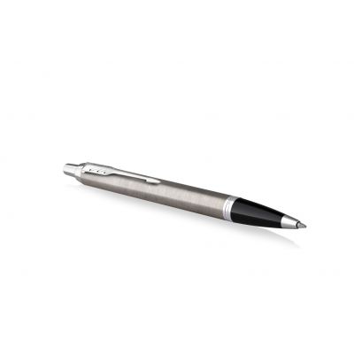 Ballpoint pen Parker IM Essential Stainless Steel CT, Medium blue