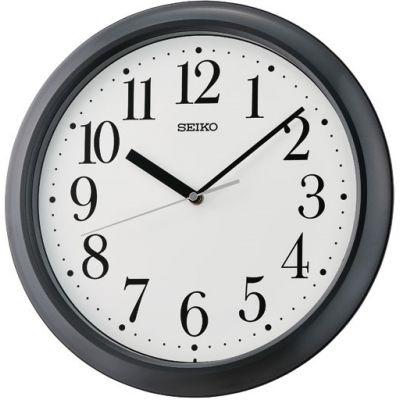 Wall Clock Seiko QXA787K, black