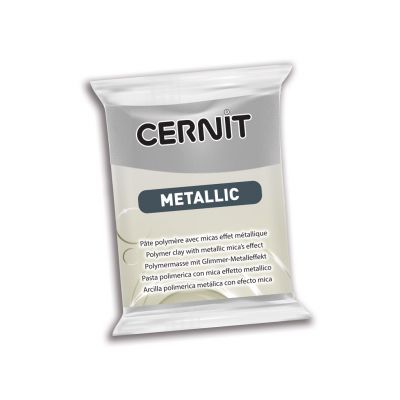 Polümeersavi Cernit Matallic 56g 080 silver - hõbe