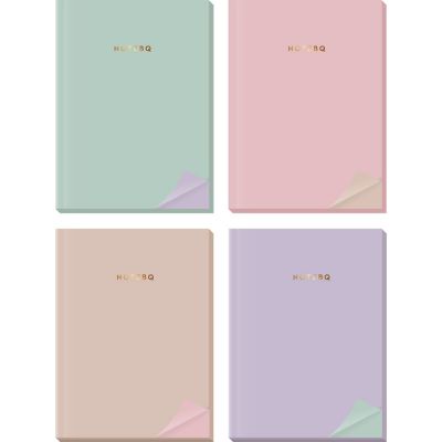 Folder A5 80 pages, colored pages, assortment, Interdruk