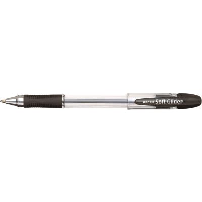 Pen Penac SoftGlider, 0.7mm, black, with cap