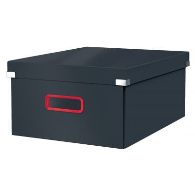 Click & Store  Large Storage Box Leitz Cosy, Velvet Grey