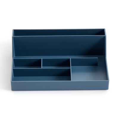 Stationery tray, 25 x 17.5 x 7.2 cm, blue, Miquelrius
