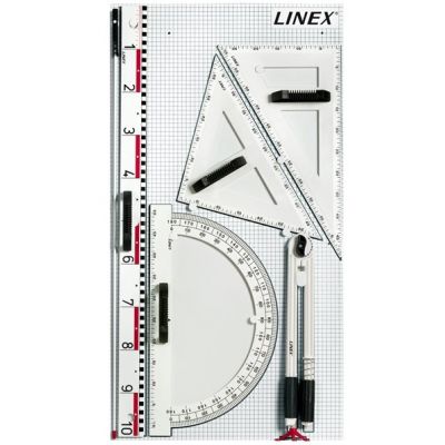 Whiteboard accessory set Linex BBM-S, 6 parts, magnetic