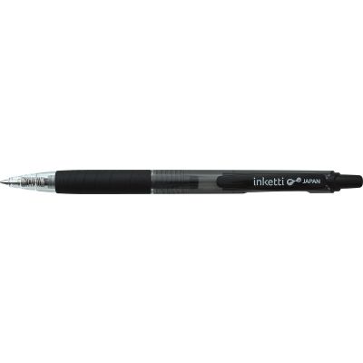 Gel pen Penac INKETTI 0.7 mm, snap, black