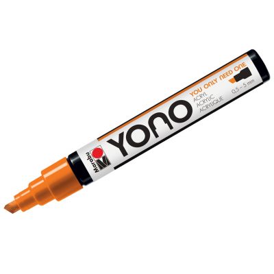 Acrylic marker Marabu Yono 0.5-5mm 013 orange
