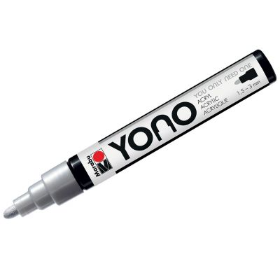 Dekoormarker Marabu Yono 1,5-3mm 082 silver