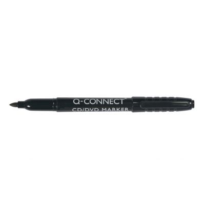 Marker CD/DVD Q-CONNECT, 1mm (line), black