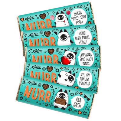 NURR milk chocolate 20g, Kalev
