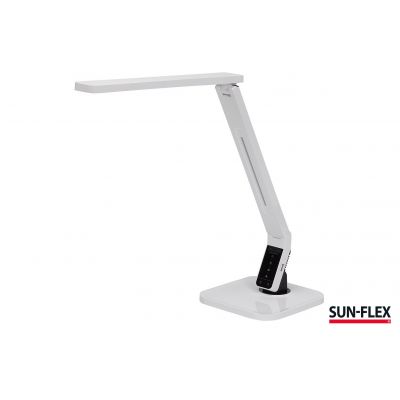 Valgusti SUN-FLEX INLITE, valge 105100, integreeritud LED 9W, 1000-1100Lux, 2500-7000K, puutetundlik, USB port DS 5V