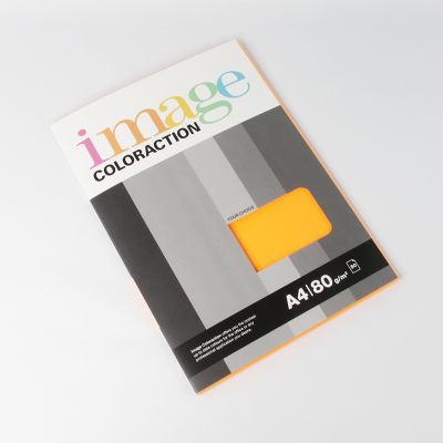 Copy paper A4 80g Acapulco/neon orange 50sh/package