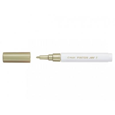 Marker Pilot Pintor, FINE 1-2,9mm, koonus ots, kuldne