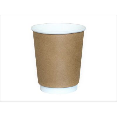 Kohvitops, Kraft ThermoCup, pruun, 250ml, 25tk/pk