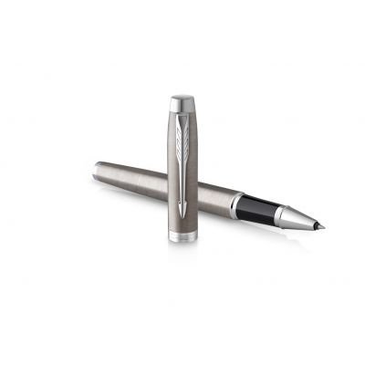 Roller ball Parker IM Essential Stainless Steel CT, Fine black