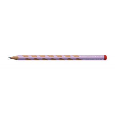 Graphite pencil Stabilo EASYgraph, ergonomic, for right-handers, Pastel lilac
