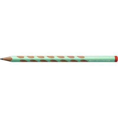 Graphite pencil Stabilo EASYgraph, ergonomic, for right-handers, Pastel green