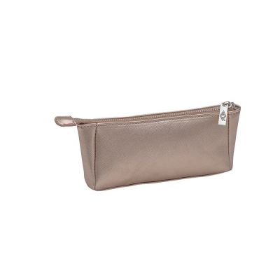 Pinal Wedo Clutch Pastel metallik roosa