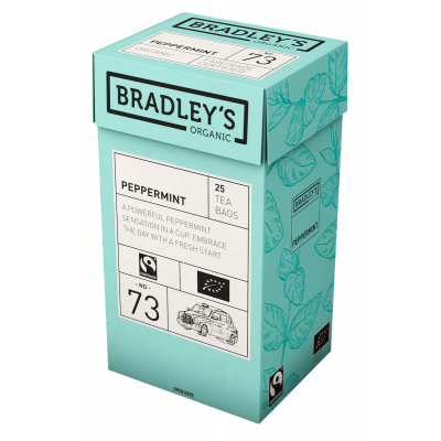 Taimetee Bradley`s Organic piparmündi 25tk/pk