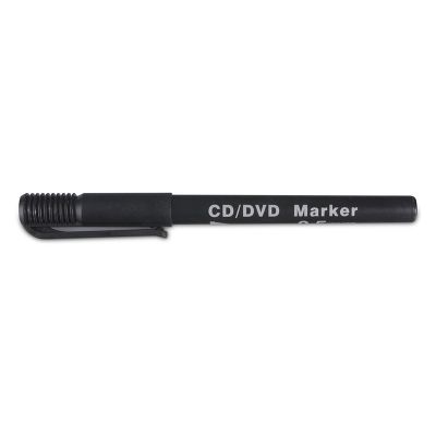 Marker CD/DVD DONAU, 0. 3-0. 4mm, black