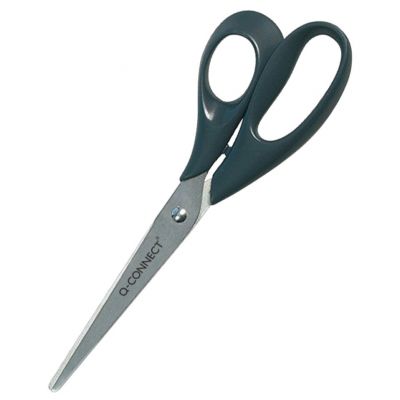 Office Scissors Q-CONNECT, classic, 21cm, black