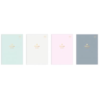 Folder A5 96 sheets, square, assorted, Interdruk