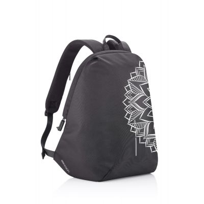 Bobby Soft Art Anti-Theft Backpack, Mandala, black