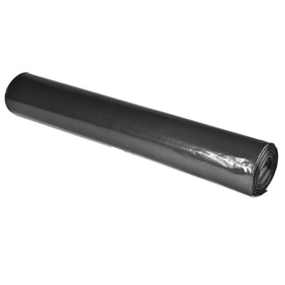 Garbage bag 250l black LP (80*150), 10 pcs in a roll