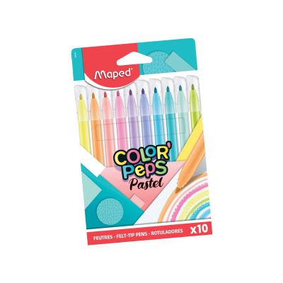 Felt-pens Color Peps Pastel 10 colours