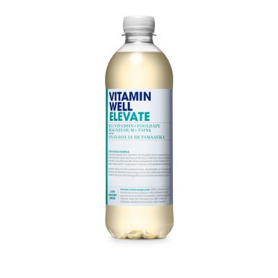 Vitamin drink Vitamin Well ELEVATE 0.5l (plastic)