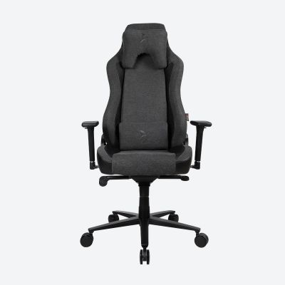 Arvutitool Arozzi Vernazza Soft Fabric, Vento PU, Dark Grey, tumehall tekstiilkate ja kunstnahk külgedel/taga, kuni 145kg