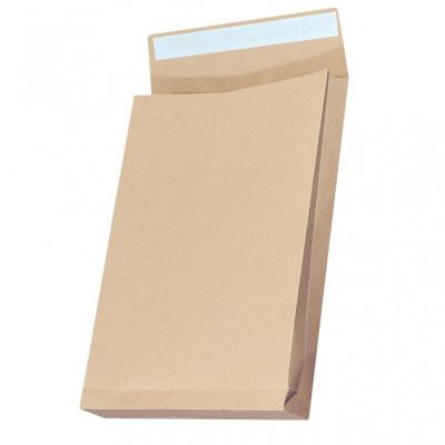 Envelope RND with self-adhesive, HK, B4, 250x353x40mm, 150gsm, brown