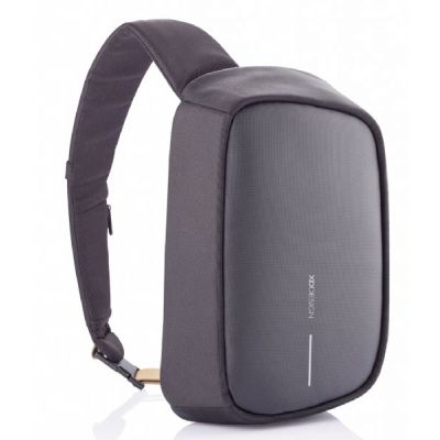 Seljakott Bobby Sling Anti-Theft Backpack, Must, kuni 9.7" tahvelarvutile, USB-port, RFID-kaitsega taskud, 4L, 570gr, 21x32x9cm