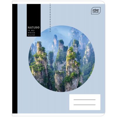 Notebook 165x208 48 pages, line, Nature assortment Interdruk