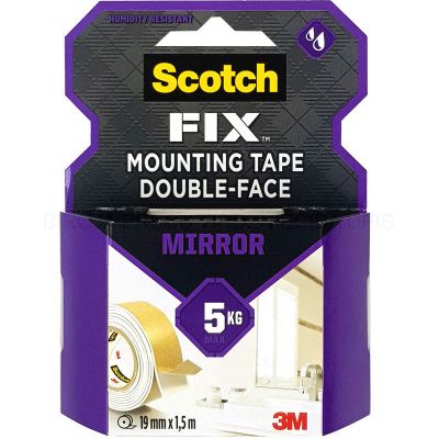 Mounting Tape Scotch-Fix™ Mirror 4496W-1915-P, 19mm x 1,5m